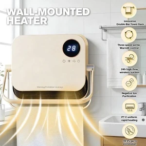 1500W Wall Electric Heater Small Space Heater Heater Fan For Bathroom & indoor 1500W Wall Electric Heater Small Space Heater Heater Fan For Bathroom & indoor