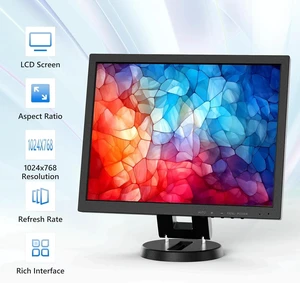 Eyoyo 14 inch LCD HDMI Monitor 1024x768 Small Display Monitor for CCTV Raspi Eyoyo 14 inch LCD HDMI Monitor 1024x768 Small Display Monitor for CCTV Raspi
