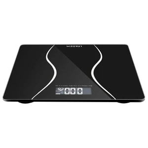 397lb Capacity Electronic Scale with Auto Zero Function for Daily Weighing Black 397lb Capacity Electronic Scale with Auto Zero Function for Daily Weighing Black