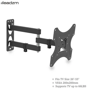 Leadzm Full Motion TV Wall Mount Swivel Tilt 26 27 32 36 37 39 40 42 50 55 Inch Leadzm Full Motion TV Wall Mount Swivel Tilt 26 27 32 36 37 39 40 42 50 55 Inch