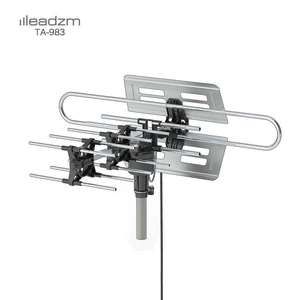 990 Mile HDTV Outdoor Amplified HD TV Antenna Digital 360° Rotate Remote Control