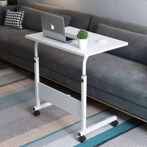 Mobile Laptop Desk Adjustable Tray Table Portable Side Table Computer Stand Mobile Laptop Desk Adjustable Tray Table Portable Side Table Computer Stand