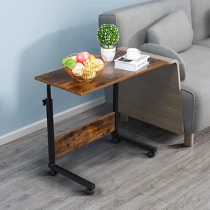Rolling Computer Desk 39in Height Adjustable Rolling Laptop Desk Over Sofa Bed Rolling Computer Desk 39in Height Adjustable Rolling Laptop Desk Over Sofa Bed