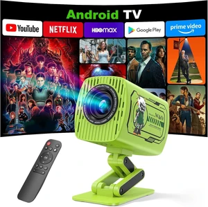 O1 Portable Video Projector WiFi Bluetooth Home Theater Projector Green O1 Portable Video Projector WiFi Bluetooth Home Theater Projector Green