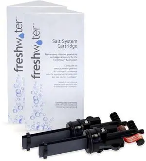 2 Pack FreshWater Salt System Cartridge Replacement for Hot Spring & Caldera Spa Salt Water System 2 Pack FreshWater Salt System Cartridge Replacement for Hot Spring & Caldera Spa Salt Water System