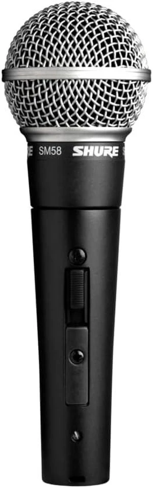 SM58S Pro XLR Dynamic Vocal Microphone with On/Off Switch | Cardioid dynamic vocal mic with on/off switch for studio, live performance, podcasting and recording SM58S Pro XLR Dynamic Vocal Microphone with On/Off Switch | Cardioid dynamic vocal mic with on/off switch for studio, live performance, podcasting and recording