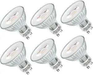 6-Pack GU10 LED Bulbs Color Changing - 4 Watt Light Bulbs for Recessed Lighting, Track Lighting, Accent Lights(Not for Candle Warmers) - MR16 Shape 6-Pack GU10 LED Bulbs Color Changing - 4 Watt Light Bulbs for Recessed Lighting, Track Lighting, Accent Lights(Not for Candle Warmers) - MR16 Shape