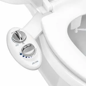 NEO 120 - Bidet Attachment for Toilet Seat, White | Non-Electric, Single Nozzle, Self-Cleaning, Adjustable Water Pressure, Rear Wash NEO 120 - Bidet Attachment for Toilet Seat, White | Non-Electric, Single Nozzle, Self-Cleaning, Adjustable Water Pressure, Rear Wash
