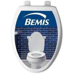 170 Durable Plastic Toilet Seat, Elongated, White 170 Durable Plastic Toilet Seat, Elongated, White