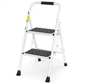 Step Ladder, Folding Step Stool with Wide Anti-Slip Pedal | Sturdy Steel Ladder, Convenient Handrail, Lightweight, Portable Steel Step Stool Step Ladder, Folding Step Stool with Wide Anti-Slip Pedal | Sturdy Steel Ladder, Convenient Handrail, Lightweight, Portable Steel Step Stool