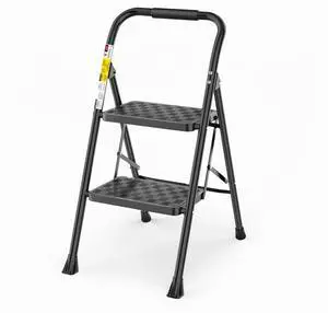 2 Step Ladder, Step Stool for Adults | 2 Step Ladder Folding Step Stool with Wide Pedal Ergonomic Design 2 Step Ladder, Step Stool for Adults | 2 Step Ladder Folding Step Stool with Wide Pedal Ergonomic Design