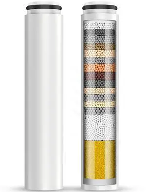 2 Pack Replacement Filters for Handheld Shower Head (CF1101) | Water Softener Filters Beads for Hard Water - Remove Chlorine - Reduces Dry Itchy Skin 2 Pack Replacement Filters for Handheld Shower Head (CF1101) | Water Softener Filters Beads for Hard Water - Remove Chlorine - Reduces Dry Itchy Skin
