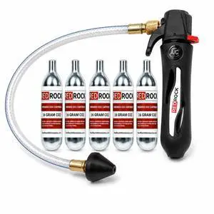 Gallo Drain Gun with 5 Unthreaded CO2 Cartridges for A/C Condensate Line Air Conditioner Cleaner Blaster Opener Kit with Five Cartridge Clears HVAC Clogs Gallo Drain Gun with 5 Unthreaded CO2 Cartridges for A/C Condensate Line Air Conditioner Cleaner Blaster Opener Kit with Five Cartridge Clears HVAC Clogs