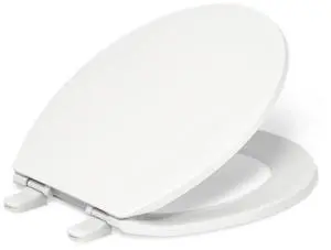 20111-0 Brevia, Slow Close Toilet Seat, Round Toilet Seat, Grip-Tight Bumpers Quick-Attach Hardware, White 20111-0 Brevia, Slow Close Toilet Seat, Round Toilet Seat, Grip-Tight Bumpers Quick-Attach Hardware, White