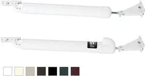 GREENSTAR Touch 'n Hold Smooth - Dual Door Closer System - Heavy Duty - for (Medium and Heavy Weight) Storm, Screen, & Security Doors - New Doors or Replacement for Previous Units (White) GREENSTAR Touch 'n Hold Smooth - Dual Door Closer System - Heavy Duty - for (Medium and Heavy Weight) Storm, Screen, & Security Doors - New Doors or Replacement for Previous Units (White)