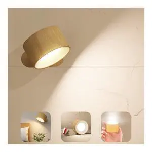 LED Sconces, Wall Mounted Lamps with Rechargeable Battery Operated USB Port 3 Color Temperatures & 3 Brightness Levels 360°Rotate Magnetic Ball, Cordless Lights for Reading Bedside LED Sconces, Wall Mounted Lamps with Rechargeable Battery Operated USB Port 3 Color Temperatures & 3 Brightness Levels 360°Rotate Magnetic Ball, Cordless Lights for Reading Bedside