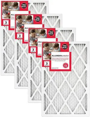 15x20x1 MERV 11 Allergen Air Filter (4-Pack) | Electrostatic Pleated HVAC Furnace Air Filter | Replacement Filter for Home Use | Made in USA 15x20x1 MERV 11 Allergen Air Filter (4-Pack) | Electrostatic Pleated HVAC Furnace Air Filter | Replacement Filter for Home Use | Made in USA