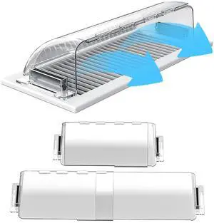 Magnetic Air Vent Deflector 9"-15.5" for Metal Registers 2 Pack | Adjustable clear design for floor, wall and ceiling placement, heat and AC airflow control under furniture Magnetic Air Vent Deflector 9"-15.5" for Metal Registers 2 Pack | Adjustable clear design for floor, wall and ceiling placement, heat and AC airflow control under furniture