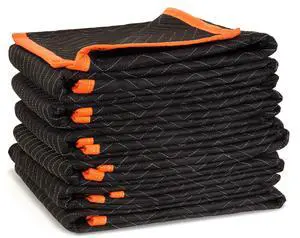 72-Inch by 40-Inch Heavy Duty Padded Moving Blankets, 6-Pack (272406) 72-Inch by 40-Inch Heavy Duty Padded Moving Blankets, 6-Pack (272406)