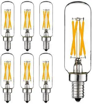 E12 T6 Candelabra Light Bulbs 60 Watt,Dimmable,Warm White 2700K | 6W=60W,600lm,AC120V,360°,ETL,No flicker,E12 LED bulb,T25 bulb for Chandelier light bulbs,Ceiling Fan bulb,Wall sconces,6Pack E12 T6 Candelabra Light Bulbs 60 Watt,Dimmable,Warm White 2700K | 6W=60W,600lm,AC120V,360°,ETL,No flicker,E12 LED bulb,T25 bulb for Chandelier light bulbs,Ceiling Fan bulb,Wall sconces,6Pack