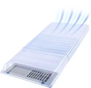 Under Furniture Magnetic Vent Extender | 1.0mm Thick Premium Material, Fits Floor Registers 10" and 12" Wide, Adjusts From 17" to 33" Long Under Furniture Magnetic Vent Extender | 1.0mm Thick Premium Material, Fits Floor Registers 10" and 12" Wide, Adjusts From 17" to 33" Long