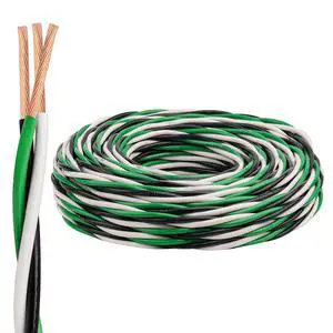 12 AWG THHN Wire 25FT 3-Color Set (Black/White/Green) Stranded Copper, Pre-Twisted Conductors, THHN/THWN-2 Rated, 600V, Nylon Jacket for Conduit, Residential & Commercial Wiring 12 AWG THHN Wire 25FT 3-Color Set (Black/White/Green) Stranded Copper, Pre-Twisted Conductors, THHN/THWN-2 Rated, 600V, Nylon Jacket for Conduit, Residential & Commercial Wiring