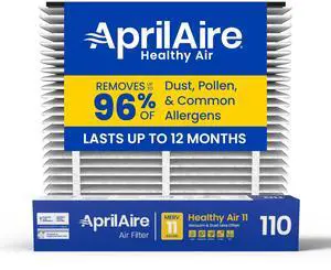 Genuine 110 Replacement Filter 110 Air Filter MERV 11 (Pack of 1) | 110 Replacement Filter for Whole House Air Purifiers Genuine 110 Replacement Filter 110 Air Filter MERV 11 (Pack of 1) | 110 Replacement Filter for Whole House Air Purifiers