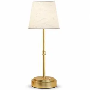 Rechargeable Cordless Table Lamp, Nightstand to End Table,Gold,1 Pack | 6000mAh Battery Operated, 16-Inch Antique Brass Aesthetic, For Kitchen Counter, Bathroom Vanity and Dining Room Rechargeable Cordless Table Lamp, Nightstand to End Table,Gold,1 Pack | 6000mAh Battery Operated, 16-Inch Antique Brass Aesthetic, For Kitchen Counter, Bathroom Vanity and Dining Room