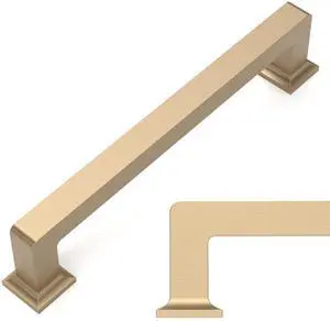 10 Pack Champagne Bronze Cabinet Pulls 5 Inch(128MM) Hole Centers Kitchen Cabinet Handles Cabinet Hardware Kitchen Handles for Cabinets Cupboard Handles Drawer Pulls ZH0019 10 Pack Champagne Bronze Cabinet Pulls 5 Inch(128MM) Hole Centers Kitchen Cabinet Handles Cabinet Hardware Kitchen Handles for Cabinets Cupboard Handles Drawer Pulls ZH0019