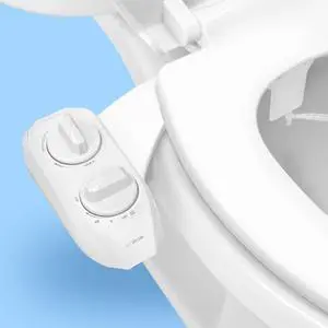 NEO 120 PLUS - Patented Non-Electric Bidet Attachment, White | Non-Electric, Single Nozzle, Slide-In Install, 360° Self-Clean, EZ-Lift to Clean, Rear Wash NEO 120 PLUS - Patented Non-Electric Bidet Attachment, White | Non-Electric, Single Nozzle, Slide-In Install, 360° Self-Clean, EZ-Lift to Clean, Rear Wash