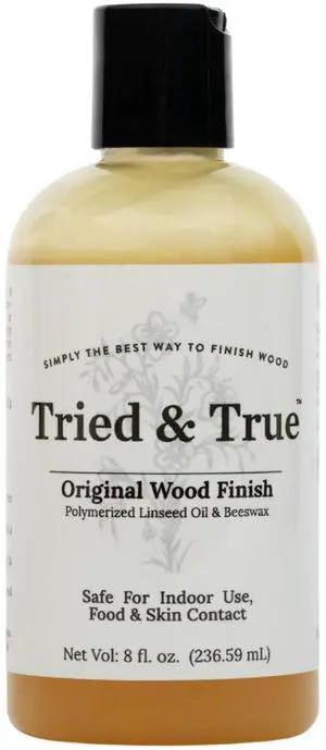 Original Wood Finish, 8 oz. | Linseed Oil & Beeswax Blend for Woodworking Projects, Long-Lasting Durability, Food Safe Sealer, Non-Toxic Wood Finish Original Wood Finish, 8 oz. | Linseed Oil & Beeswax Blend for Woodworking Projects, Long-Lasting Durability, Food Safe Sealer, Non-Toxic Wood Finish