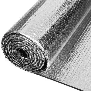 Double Reflective Insulation 48 in X 10 FT RV Window Insulation for Summer Heat Reflective Window Film for Roof, Car, Garage Doors Double Reflective Insulation 48 in X 10 FT RV Window Insulation for Summer Heat Reflective Window Film for Roof, Car, Garage Doors