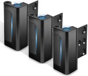 3Pack Door Reinforcement Lock Home Security, Childproof Safety | Top Door Lock Latch for Toddlers Safety, Inside Defender Prevents Unauthorized Entry on Inward Doors, Withstands 800lbs 3Pack Door Reinforcement Lock Home Security, Childproof Safety | Top Door Lock Latch for Toddlers Safety, Inside Defender Prevents Unauthorized Entry on Inward Doors, Withstands 800lbs