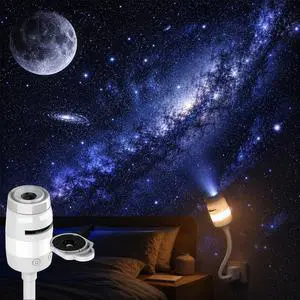 Galaxy Star Night Light Projector, 2-in-1 USB Multicolor LED Night Light, with 13 Projector Films, Portable 360° Adustable Brightness Control for Kids Adults Bedroom Home Ceiling Car Decor Gift Galaxy Star Night Light Projector, 2-in-1 USB Multicolor LED Night Light, with 13 Projector Films, Portable 360° Adustable Brightness Control for Kids Adults Bedroom Home Ceiling Car Decor Gift