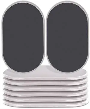Reusable Large Furniture Movers Sliders for Carpet and Hardwood Floors-8 Pack 9-1/2" Oval Moving Pads Protector for Heavy Duty Sofa Bed Table Desk,Quickly and Easily Move Any Item, Beige Reusable Large Furniture Movers Sliders for Carpet and Hardwood Floors-8 Pack 9-1/2" Oval Moving Pads Protector for Heavy Duty Sofa Bed Table Desk,Quickly and Easily Move Any Item, Beige