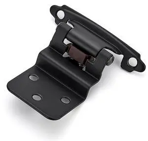 3/8" Inset Matte Black Cabinet Hinges 60 Pack (30 Pairs) | Self-Closing Design, Face Frame Door Fit, Door Bumpers Included, Decorative Cabinet Hardware, for Kitchen Bathroom Furniture 3/8" Inset Matte Black Cabinet Hinges 60 Pack (30 Pairs) | Self-Closing Design, Face Frame Door Fit, Door Bumpers Included, Decorative Cabinet Hardware, for Kitchen Bathroom Furniture