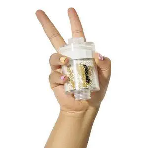 Shower Filter Cartridge Replacement, 2-stage filtration | Cleaner, Safer Shower Water - Reduces Chlorine & Heavy Metals - Long-Lasting & Easy to Install Shower Filter Cartridge Replacement, 2-stage filtration | Cleaner, Safer Shower Water - Reduces Chlorine & Heavy Metals - Long-Lasting & Easy to Install