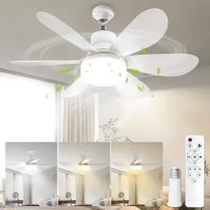 20.5"Socket Fan Light with Remote,E26 Base 40W/3000-6000K Dimming | Portable Small Screw in Ceiling Fan with Light Bulb for Bedroom,Kitchen,Garage,3Color Modes,1900LM 8-Level Dimming Brightness 20.5"Socket Fan Light with Remote,E26 Base 40W/3000-6000K Dimming | Portable Small Screw in Ceiling Fan with Light Bulb for Bedroom,Kitchen,Garage,3Color Modes,1900LM 8-Level Dimming Brightness