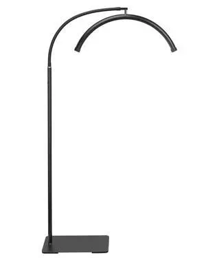 Half Moon LED Floor Light - Professional Shadow-Free Lamp for Lash Techs, Estheticians & Tattoo Artists | Remote Control & Dimmable for Eyelash Extensions, Nail Art, Home & Office Half Moon LED Floor Light - Professional Shadow-Free Lamp for Lash Techs, Estheticians & Tattoo Artists | Remote Control & Dimmable for Eyelash Extensions, Nail Art, Home & Office
