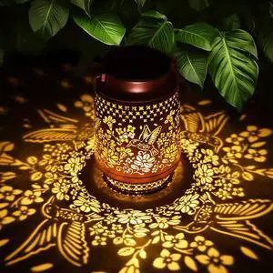 Solar Lanterns Outdoor Waterproof Hummingbird Elegant Garden Decor Birthday Gifts for Women Mom Grandma Sister Metal Hanging Solar Lights Outside Gardening Decorations for Backyard, Patio, Lawn, Porch Solar Lanterns Outdoor Waterproof Hummingbird Elegant Garden Decor Birthday Gifts for Women Mom Grandma Sister Metal Hanging Solar Lights Outside Gardening Decorations for Backyard, Patio, Lawn, Porch
