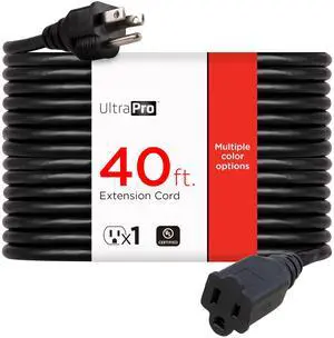 Outdoor Extension Cord, 40 Ft, Heavy Duty Extension Cord Outdoor Extension Cord, 40 Ft, Heavy Duty Extension Cord