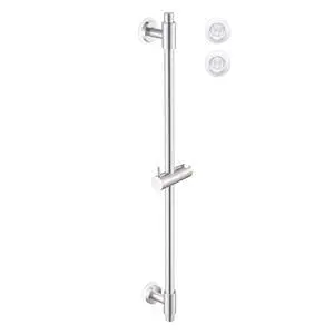 No Drill 30-Inch Shower Slide Bar with Adjustable Handheld Shower Head Holder, Self Adhesive, Universal Fit, SUS304 Brushed Stainless Steel Drill-Free for Bathroom, F209S78DF-BS No Drill 30-Inch Shower Slide Bar with Adjustable Handheld Shower Head Holder, Self Adhesive, Universal Fit, SUS304 Brushed Stainless Steel Drill-Free for Bathroom, F209S78DF-BS
