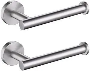 Toilet Paper Holder SUS304 Stainless Steel Round Size Brushed Nickel 2 Pack Toilet Paper Holder SUS304 Stainless Steel Round Size Brushed Nickel 2 Pack