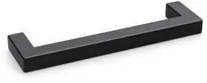 10 Pack 5 Inch Matte Black Cabinet Handles Kitchen Drawer Pulls | Stainless Steel,Square Bar Modern Hardware,Cabinet Pulls,Smooth Touch,for Bathroom Cupboard Dresser,2 Screws,Easy Install 10 Pack 5 Inch Matte Black Cabinet Handles Kitchen Drawer Pulls | Stainless Steel,Square Bar Modern Hardware,Cabinet Pulls,Smooth Touch,for Bathroom Cupboard Dresser,2 Screws,Easy Install