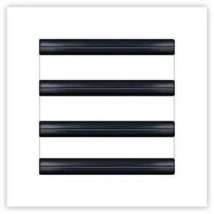 8x8 White Modern AC Vent Cover - Decorative Air Vent - Standard Linear Slot Diffuser - Register Grille for Ceiling, Walls & Floors - Texas 8x8 White Modern AC Vent Cover - Decorative Air Vent - Standard Linear Slot Diffuser - Register Grille for Ceiling, Walls & Floors - Texas