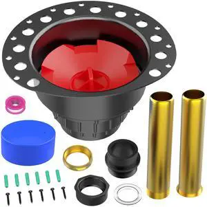 PVC Freestanding Tub Drain Kit, Bathtub Drain Rough-in KitCompatible with Freestanding Bathtubs, Floor Mounted Bathtubs and Island Bathtubs, with PVC Plastic Adapter and Brass Tail Pipes PVC Freestanding Tub Drain Kit, Bathtub Drain Rough-in KitCompatible with Freestanding Bathtubs, Floor Mounted Bathtubs and Island Bathtubs, with PVC Plastic Adapter and Brass Tail Pipes