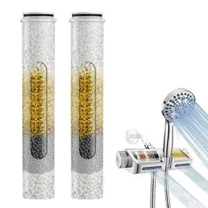Shower Head Filter Replacement Cartridge for Filtered Shower Head with Handheld Combo-SSJ731/SW9730 (2-PACK) Shower Head Filter Replacement Cartridge for Filtered Shower Head with Handheld Combo-SSJ731/SW9730 (2-PACK)