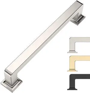 10 Pack 5 Inch Brushed Nickel Cabinet Pulls,Kitchen Hardware | Solid Zinc Alloy,Heavy-Duty,Screws Included,Cabinet Pulls for Dresser,Drawer,Cupboard 10 Pack 5 Inch Brushed Nickel Cabinet Pulls,Kitchen Hardware | Solid Zinc Alloy,Heavy-Duty,Screws Included,Cabinet Pulls for Dresser,Drawer,Cupboard