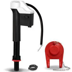 QuietFILL Toilet Fill Valve & Standard 2-Inch Flapper Repair Kit QuietFILL Toilet Fill Valve & Standard 2-Inch Flapper Repair Kit