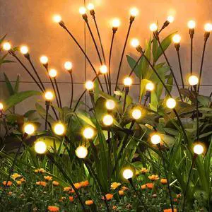 Solar Garden Lights Outdoor Waterproof, Swaying Firefly Light, Garden Decor | 4 Pack Solar Firefly Lights, Auto On/Off Decor for Yard, Patio, Pathway and Lawn, Gifts for Women, Christmas Decor Solar Garden Lights Outdoor Waterproof, Swaying Firefly Light, Garden Decor | 4 Pack Solar Firefly Lights, Auto On/Off Decor for Yard, Patio, Pathway and Lawn, Gifts for Women, Christmas Decor